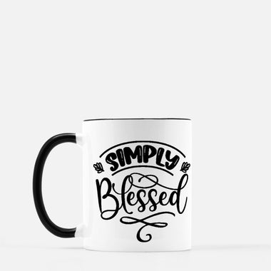 Simply Blessed Inspirational Mug