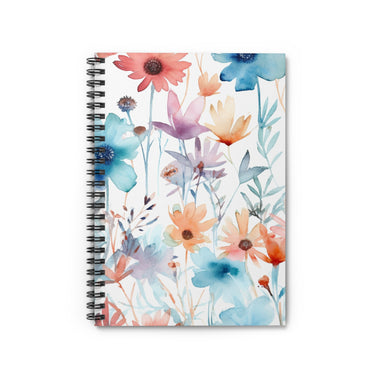 Flower Power Notebook - Ruled Line