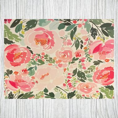 Garden Floral Expressions Notecards (8- Pack)