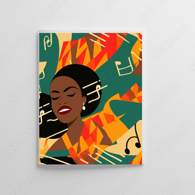 Jazz Notecards Featuring African Singers (10-Pack)