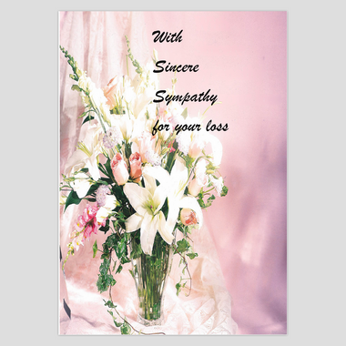 Sincere Sympathy Card