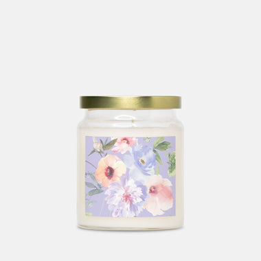 Lavender Bouquet Candle Apothecary Jar (9oz)