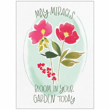 Pink Blossom Miracles - Thinking of You Card