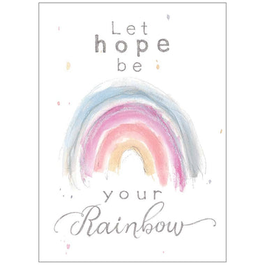 Rainbow of Hope Friendship - Encouragement Card
