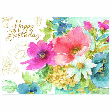 Watercolor Wishes for a Special Friend Birthday Card