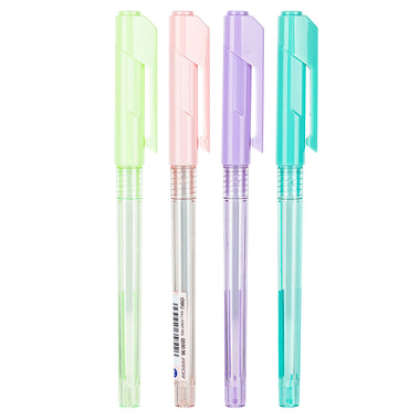Cute Ballpoint Pen Macaroon Color Blue Ink 0.7 Mm Smooth Writing Tools School Ball Point Pen