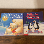Children Books: God Gave Us Christmas and The Penguin who wanted to be Different