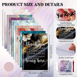 Inspirational Stationery Set: 10 Colorful Motivational Pens & 10 Uplifting Pocket Notebooks