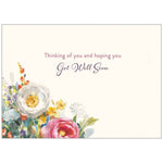 Garden Fullness Get Well Inspirational Card
