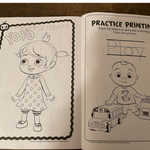 (4) Coloring, Activity and Sticker Pads: Cocomelon, Marvel Avengers, trolls, Minecraft