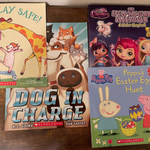 Peppa the Pig with three other Children Books: Lot of 4