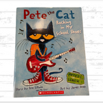(3) Scholastic Books:  Pete the Cat, Chester The Brave, Dinosaurs Christmas
