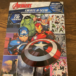 (4) Coloring, Activity and Sticker Pads: Cocomelon, Marvel Avengers, trolls, Minecraft