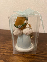 Lunaura Religious Keepsake-Baby Boy Angel Holding a Bell