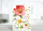 Colorful Meadow Birthday  Card