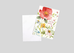Colorful Meadow Birthday  Card