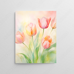 Spring Blooms: Handpainted Floral Notecards (8-Pack)