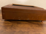 Vintage Sankyo Wooden Musical Picture Frame Jewelry Box
