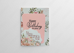 Everlasting Affection: Handmade Rose Birthday Card