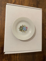 Vintage Small Lusterware Floral Designed Plate