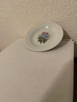 Vintage Small Lusterware Floral Designed Plate