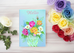 Fresh Hello Bouquet Card
