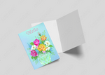 Fresh Hello Bouquet Card