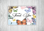 Graceful Butterfly Thank You Notecards (8 pack)