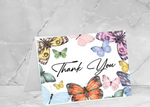 Graceful Butterfly Thank You Notecards (8 pack)