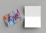 Hello Colorblock Notecards (8-pack)