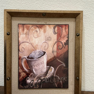 Tre Sorelle Studios Premius Cappuccino Framed Wall Art
