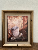 Tre Sorelle Studios Premius Cappuccino Framed Wall Art