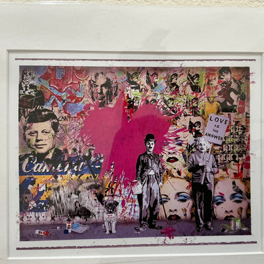 Mr. Brainwash "Love is the Answer" Lithograph print poster