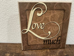 Dual Lisa Wok Canvas Prints “Laugh Often Love Much”