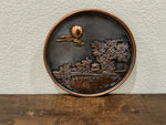 Chinese Lacquerware Dynasty Landscape Decorative Plaque