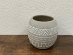 Dual Round Ceramic Planters by Natalie de Ranieri
