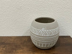 Dual Round Ceramic Planters by Natalie de Ranieri