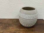 Dual Round Ceramic Planters by Natalie de Ranieri