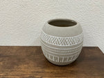 Dual Round Ceramic Planters by Natalie de Ranieri