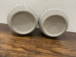 Dual Round Ceramic Planters by Natalie de Ranieri