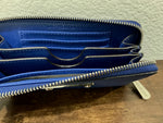 Michael Kors Jet Set zip-around organizer wallet with hand strap