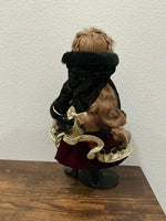Franklin Mint "Emily Jane" Winter Princess Porcelain Doll with Stand