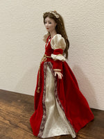 Franklin Heirloom Collection Romeo & Juliet Hand-Painted Porcelain Dolls