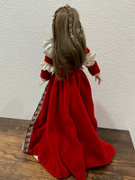 Franklin Heirloom Collection Romeo & Juliet Hand-Painted Porcelain Dolls