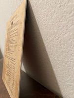 The Tribes of Israel-Stained Glass Wood Plaque - Marc Chagall