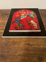 The Tribes of Israel-Stained Glass Wood Plaque - Marc Chagall