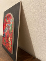 The Tribes of Israel-Stained Glass Wood Plaque - Marc Chagall