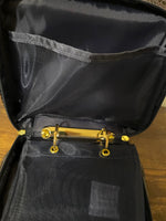 SeneGence Cosmetic Bag and mirror set: Faux Crocodile Great Travel Kit