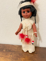 Vintage Native American Indian Doll