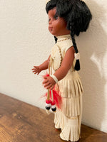 Vintage Native American Indian Doll